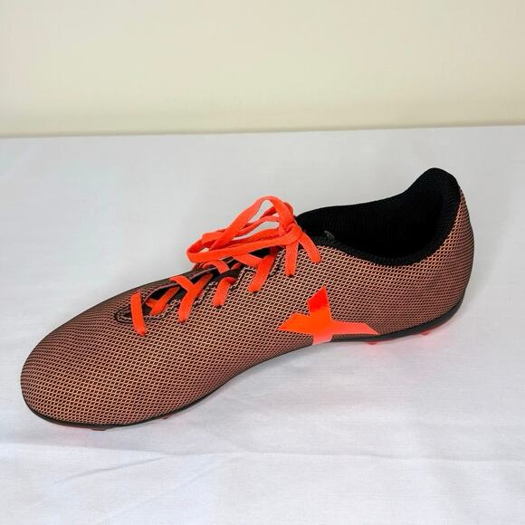 Adidas X 17.4 FG Soccer Cleats Men’s/Boys 6 | Orange & Black Firm Ground - Picture 2 of 8